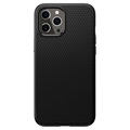 Spigen Liquid Air iPhone 12/12 Pro TPU-deksel - Svart