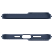 iPhone 15 Spigen Liquid Air TPU-deksel - Marine Blå