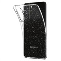 Spigen Liquid Crystal Glitter Samsung Galaxy S21 FE 5G Deksel - Gjennomsiktig