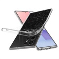 Spigen Liquid Crystal Glitter Samsung Galaxy S22 Ultra 5G Deksel - Gjennomsiktig