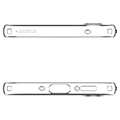 Spigen Liquid Crystal Samsung Galaxy A54 5G TPU Deksel - Gjennomsiktig