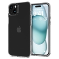 iPhone 15 Spigen Liquid Crystal TPU Deksel - Gjennomsiktig