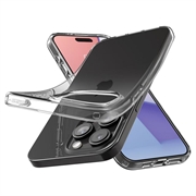 iPhone 15 Pro Max Spigen Liquid Crystal TPU Deksel - Gjennomsiktig