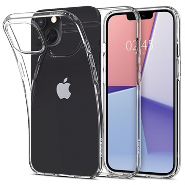 Spigen Liquid Crystal iPhone 13 TPU Deksel - Gjennomsiktig