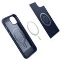 Spigen Mag Armor iPhone 14 Plus Hybrid-Deksel - Marineblå