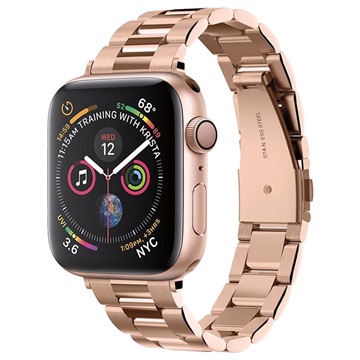 Spigen Modern Fit Apple Watch 9/8/SE (2022)/7/SE/6/5/4/3/2/1 Reim - 41mm/40mm/38mm - Roségull