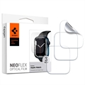 Spigen Neo Flex Apple Watch Series 9/8/SE (2022)/7/SE/6/5/4 Skjermbeskytter - 41mm, 40mm - 3 Stk.