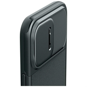 iPhone 15 Pro Spigen Optik Armor Mag Deksel - Mørkegrønn