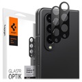 Spigen Optik.tR Samsung Galaxy Z Fold4 5G Kamera Linse Beskytter - Svart