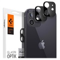 Spigen Optik.tR iPhone 12 Kamera Linse Beskytter - Svart
