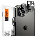 Spigen Optik.tR iPhone 12 Pro Kamera Linse Beskytter - Svart