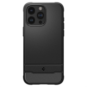 iPhone 15 Pro Max Spigen Rugged Armor Mag TPU-deksel - Svart