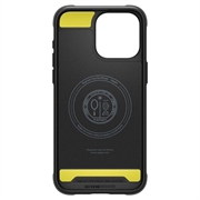 iPhone 15 Pro Max Spigen Rugged Armor Mag TPU-deksel - Svart