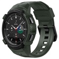 Spigen Rugged Armor Pro Samsung Galaxy Watch4 Classic TPU-deksel - 46mm - Army Grøn