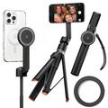 Spigen S581W MagFit Selfie Stick-stativ med Bluetooth-fjernkontroll - svart