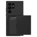 Spigen Slim Armor CS Samsung Galaxy S23 Ultra 5G Deksel - Svart