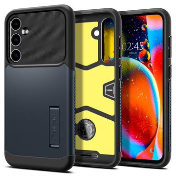 Samsung Galaxy S23 FE Spigen Slim Armor Hybrid-deksel - Metall/Skifer