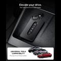 Spigen TO243 Tesla nøkkel- og kortholder - karbonfiber - svart