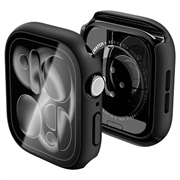 Apple Watch 10/11 Spigen Thin Fit 360-etui med skjermbeskytter - 46mm - svart