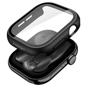 Apple Watch 10/11 Spigen Thin Fit 360-etui med skjermbeskytter - 46mm - svart