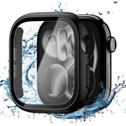 Apple Watch 10/11 Spigen Thin Fit 360-etui med skjermbeskytter - 46mm - svart