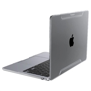 MacBook Air 13" 2026/2025/2024/2022 Spigen Thin Fit-etui - Krystallklart