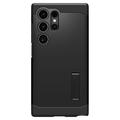 Samsung Galaxy S24 Ultra Spigen Tough Armor Deksel - Svart