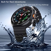 Samsung Galaxy Watch Ultra2 Spigen Tune Diver Bezel-etui - svart