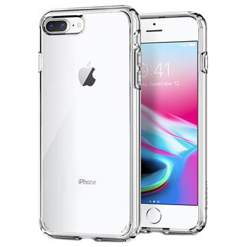 iPhone 7 Plus / 8 Plus Spigen Ultra Hybrid 2 Deksel - Kristallklar