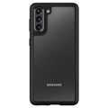 Spigen Ultra Hybrid Samsung Galaxy S21 5G Deksel - Svart / Klar