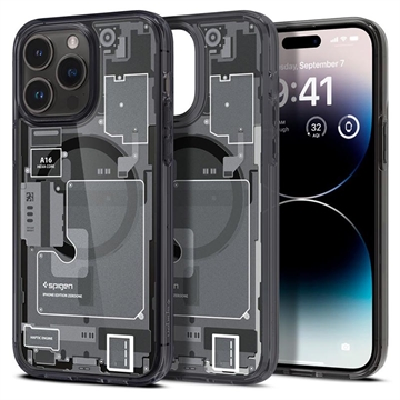 Spigen Ultra Hybrid MagFit iPhone 14 Pro Deksel - Zero One