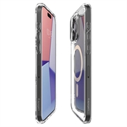iPhone 15 Pro Spigen Ultra Hybrid Mag Deksel - Gull / Klar