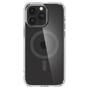 iPhone 15 Pro Max Spigen Ultra Hybrid Mag Deksel - Grafit / Klar