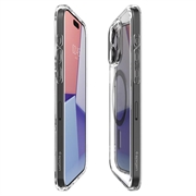 iPhone 15 Pro Max Spigen Ultra Hybrid Mag Deksel - Grafit / Klar
