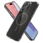 iPhone 15 Pro Max Spigen Ultra Hybrid Mag Deksel - Grafit / Klar