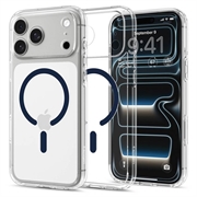 iPhone 17 Pro Max/18 Pro Max Spigen Ultra Hybrid MagSafe-deksel - dypblått / gjennomsiktig