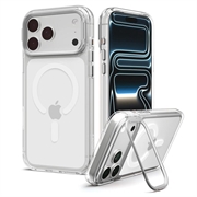 iPhone 17 Pro Max/18 Pro Max Spigen Ultra Hybrid Optik S MagSafe-deksel - sølv / gjennomsiktig