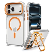 iPhone 17 Pro/18 Pro Spigen Ultra Hybrid Optik S MagSafe-deksel - oransje / gjennomsiktig