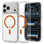 iPhone 17 Pro/18 Pro Spigen Ultra Hybrid MagSafe-deksel - oransje / gjennomsiktig