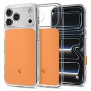 iPhone 17 Pro/18 Pro Spigen Ultra Hybrid T Mag-deksel - blank oransje