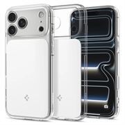iPhone 17 Pro/18 Pro Spigen Ultra Hybrid T Mag-deksel - blank Hvit