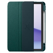 iPad Air 11 2024/2025/iPad Air 2020/2022 Spigen Urban Fit Smart Folio-etui - Mørkegrønn