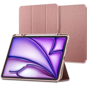 iPad Air 11 2024/2025/iPad Air 2020/2022 Spigen Urban Fit Smart Folio-etui - Roségull