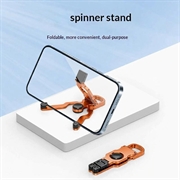 Spinner-telefonstativ/stressavlastende leketøy - Oransje