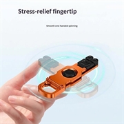 Spinner-telefonstativ/stressavlastende leketøy - Oransje