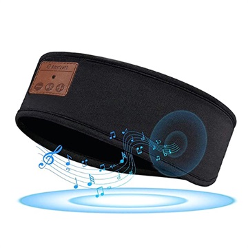 Sport Bluetooth Pannebånd med Mikrofon Y/AN1 - Svart