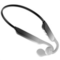 Sports Bluetooth 5.0 Air Conduction Hodetelefoner K9 (Åpen Emballasje - Tilfredsstillende) - Hvit / Svart