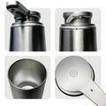 Automatisk såpedispenser i rustfritt stål, 350ml - grå