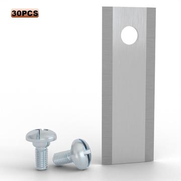 Kniver i rustfritt stål til Stiga robotgressklippere i A- og G-serien - 30 stk.