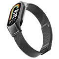 Xiaomi Smart Band 8 Nettingstropp i Rustfritt Stål med Etui - Svart